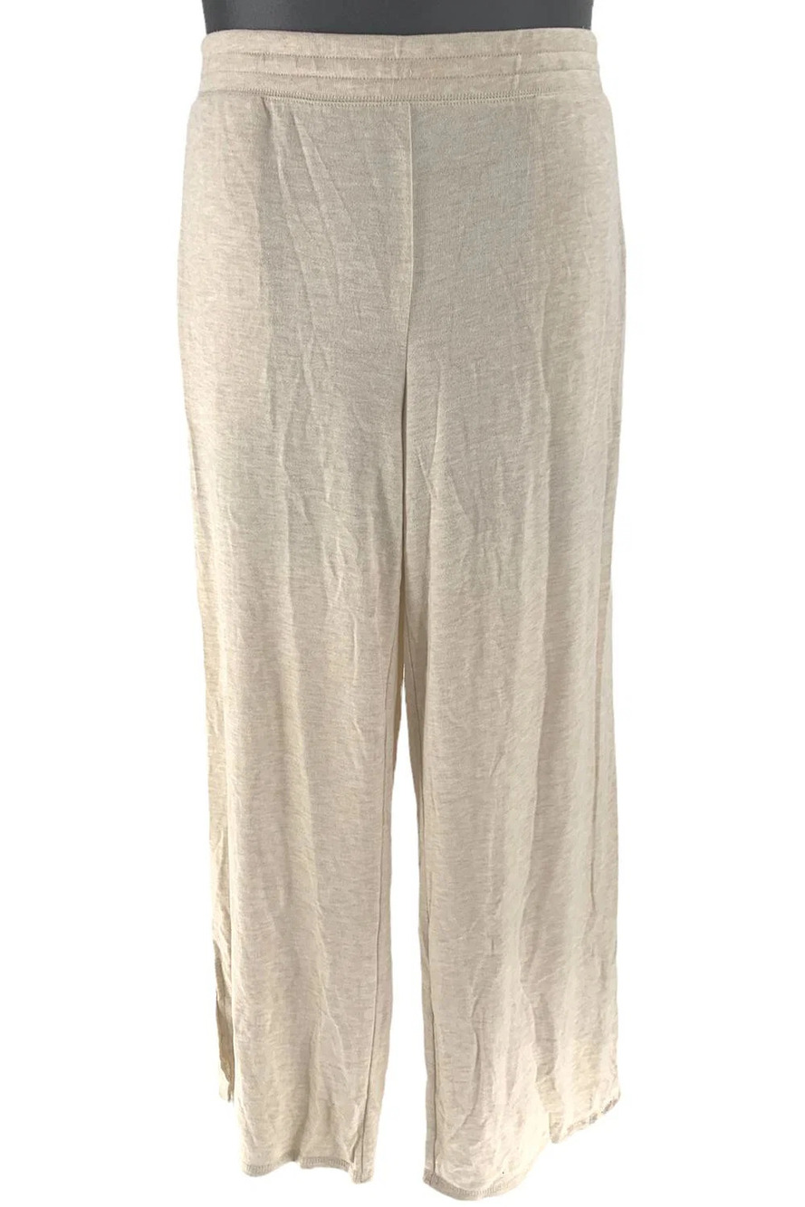 Soft & Cozy Loungewear Women's Hacci Pants Beige - Regular